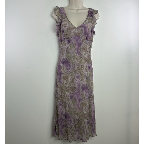 La Belle Dresses & Skirts - Vintage Y2K Babydoll Dress Sz 9 Floral Fairy Dainty Feminine Romantic Midi